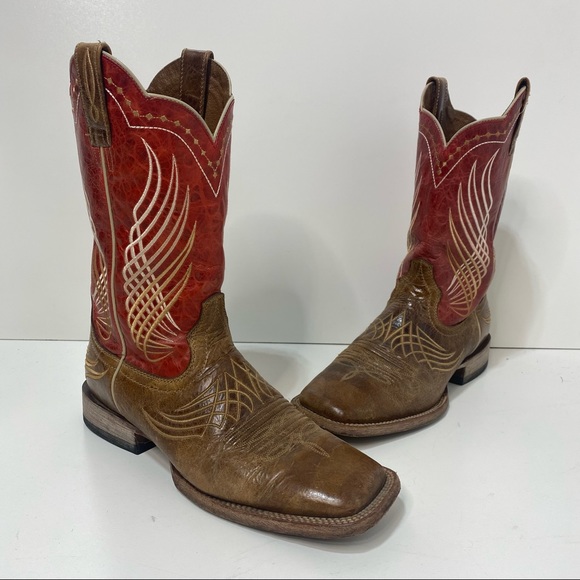 Ariat Mecate Leather Square Toe Western 